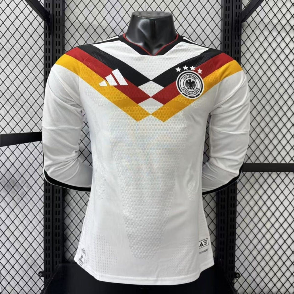 Germany World Cup 2026 Home Long Sleeve Jersey Adults