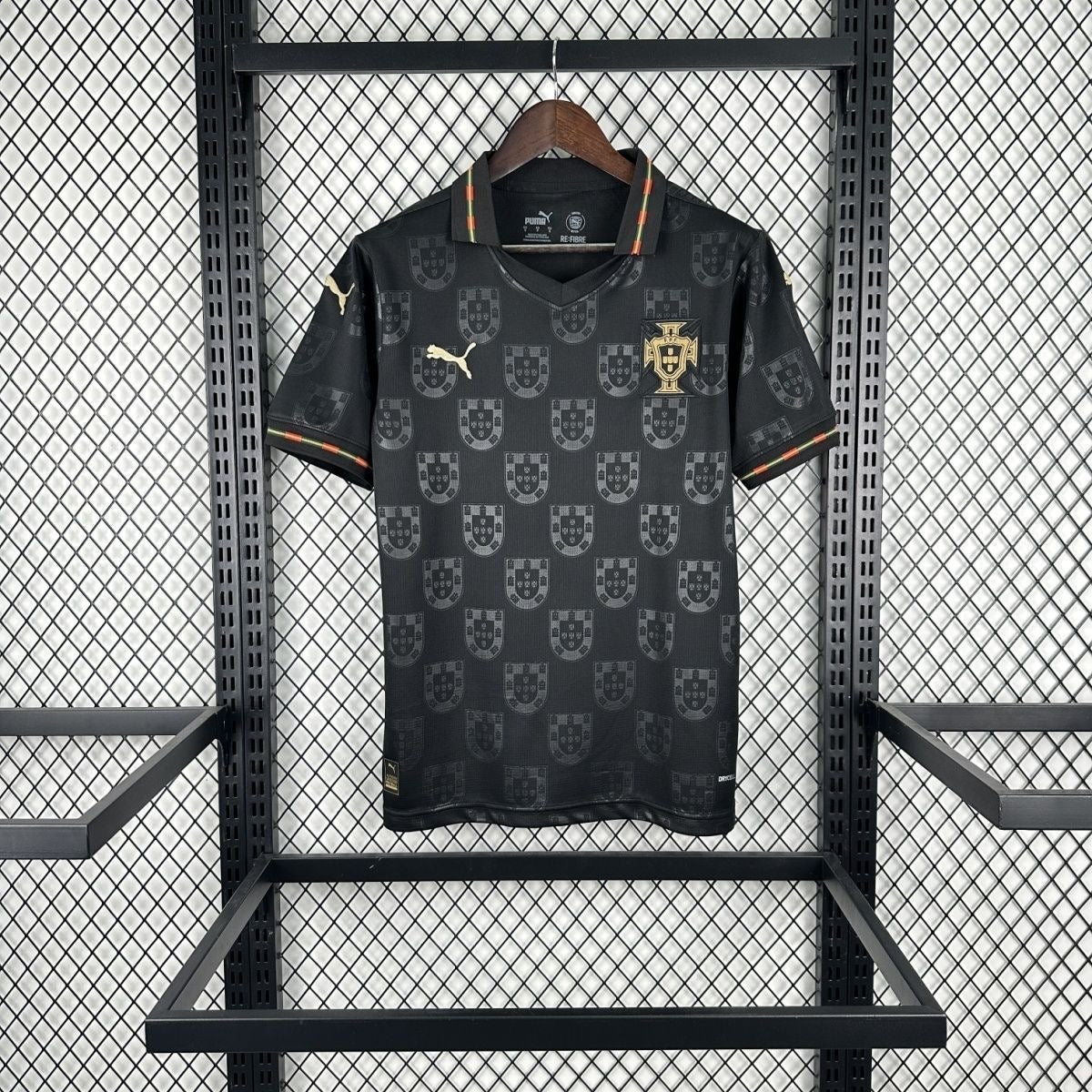 Portugal Black Panther World Cup 2026 Away Replica Jersey Adults