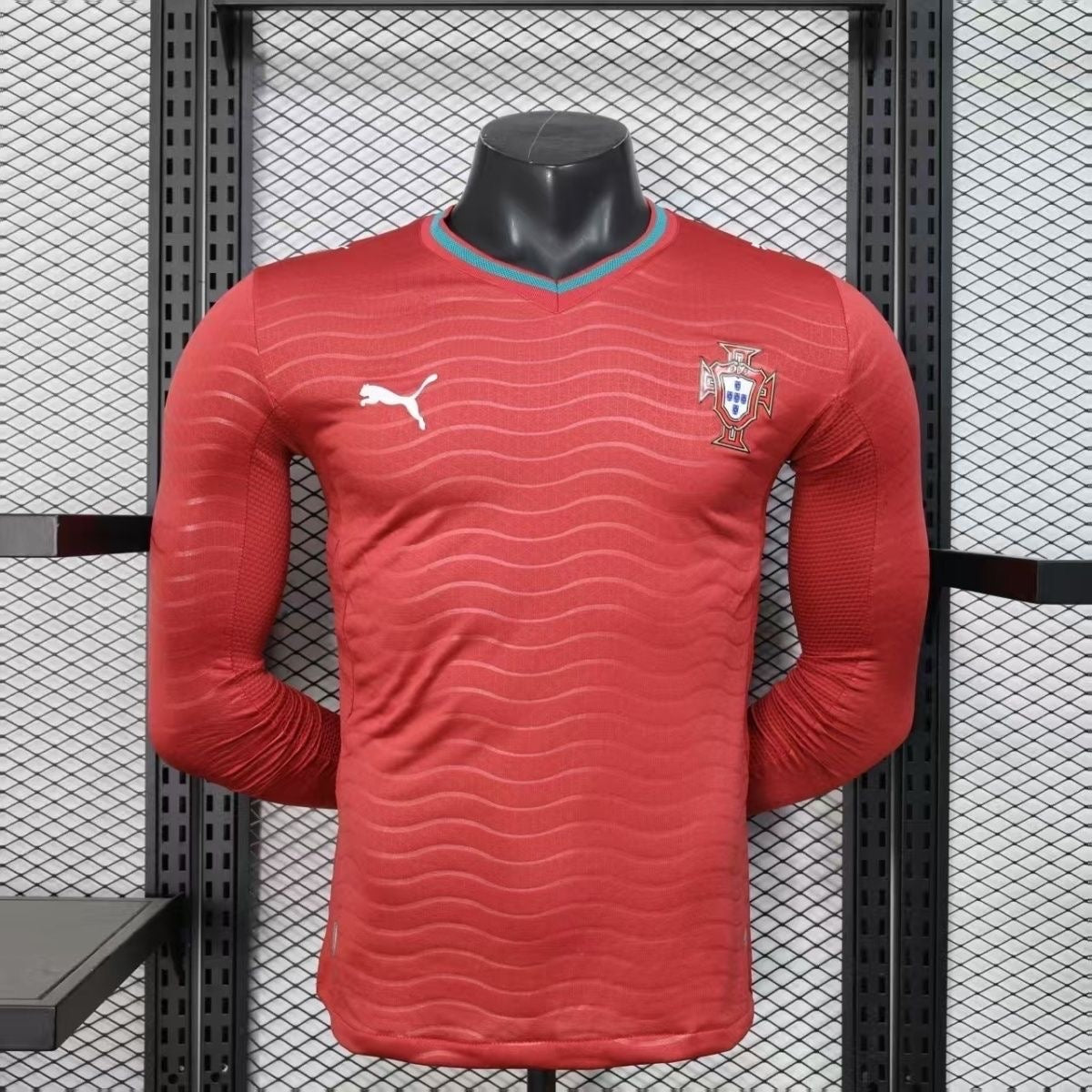 Portugal World Cup 2026 Home Replica Long Sleeve Jersey Adults
